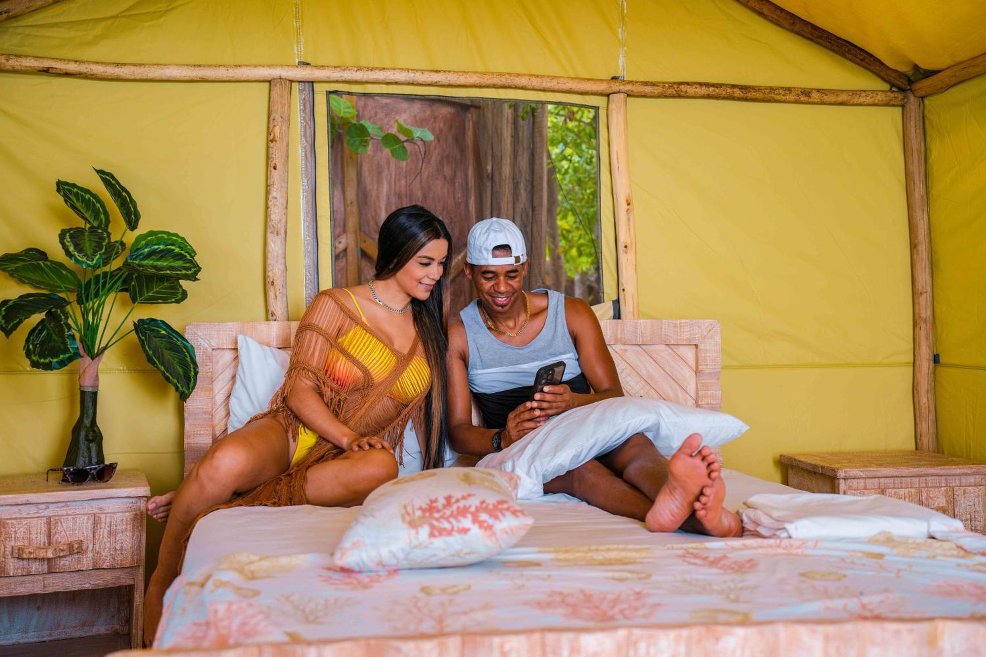 Glamping Ecolodge Cueva De Las Aguilas Pedernales Luaran gambar